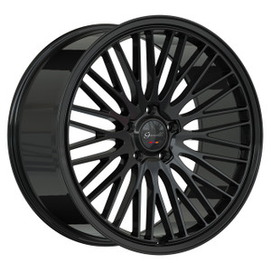 Gianelle Aria Wheels Rims 22x9 5x112 Gloss Black 30mm | GA-2290M30GAARIGBR