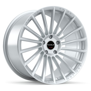 Koko Kuture Urfa Wheels Rims 24x10 6x139.7 Gloss Silver 18mm | KK-2410S18KOURGSD