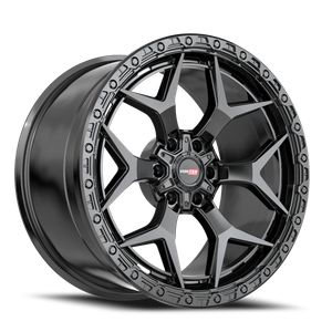 Vortek Vrt-603-R Wheels Rims 18x9 8x165.1 Satin Black -12mm | 60318958-12SB-R