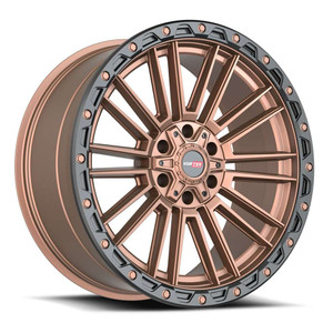 Vortek Vrt-604-R Wheels Rims 17x9 6x120 6x139.7 Matte Bronze With Black Bead Ring 0mm | 604179540MZBR-R