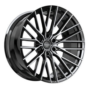 Arvano Art-1 Wheels Rims 20x9 6x135 Gloss Black & Brushed Double Dark Tint 12mm | ART-1A2094912GBUDT