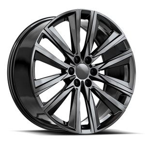 O.E. Revolution Cad-37 Wheels Rims 24x10 6x139.7 Gloss Black 28mm | CAD37-24105028GB-I