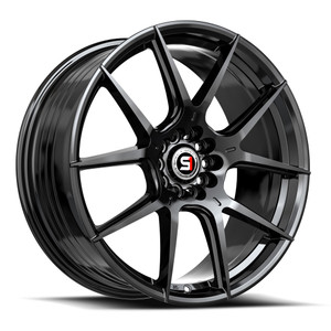 Spec-1 Sp-71 Wheels Rims 20x8.5 5x100 5x114.3 Gloss Black 38mm | SP-7120852338GB