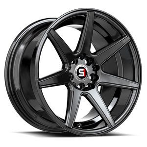 Spec-1 Sp-73 Wheels Rims 18x8 5x114.3 5x120 Gloss Black 38mm | SP-731883838GB