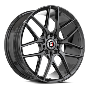 Spec-1 Sp-78 Wheels Rims 16x7.5 5x100 5x114.3 Gloss Black 30mm | SP-7816752330GB