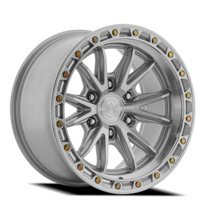 Arena A135 Atlas Wheels Rims 17x8.5 6x139.7 Gloss Silver Machined 25mm | A135178584P02519