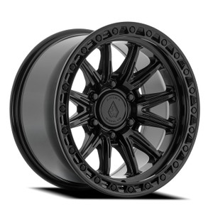 Arena A132 Blitz Wheels Rims 17x9 6x135 Satin Black W/ Gloss Black Lip 0mm | A132179089P00004