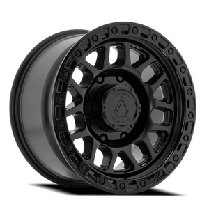 Arena A119 Boost Wheels Rims 17x9 8x170 Satin Black W/ Gloss Black Lip 0mm | A119179017P00004