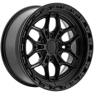Arena A142 Fury Wheels Rims 18x9 6x135 Satin Black W/ Gloss Black Lip 20mm | A142189089P02004