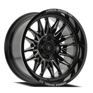 Arena A126 Javelin Wheels Rims 20x9 5x127 5x139.7 Gloss Black Milled 0mm | A126209057P00016
