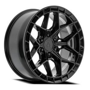 Arena A133 Rampage Wheels Rims 20x10 6x139.7 Gloss Black -18mm | A133200084N01802