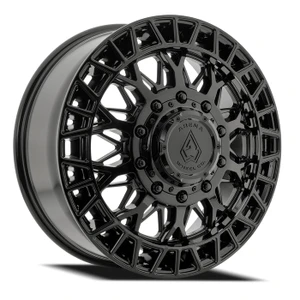 Arena Dually A127  Innovator Front Wheels Rims 22x8.25 10x225 Gloss Black 100mm