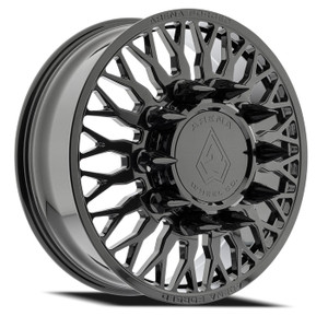 Arena Dually Af102  Maximus Front Wheels Rims 24x8.25 10x225 Gloss Black 100mm