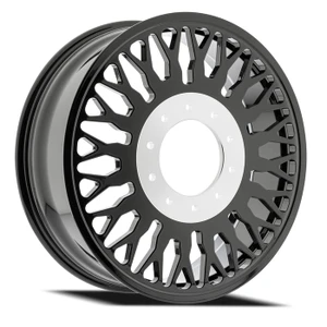 Arena Dually Af102  Maximus Inner Wheels Rims 24x8.25 10x225 Gloss Black 100mm