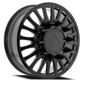 Arena Dually Af103  Shoreline Front Wheels Rims 24x8.25 10x225 Gloss Black 100mm