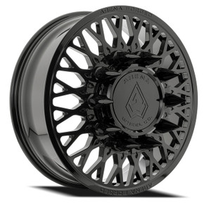 Arena Dually Af104  Stealth Front Wheels Rims 24x8.25 10x225 Gloss Black 100mm