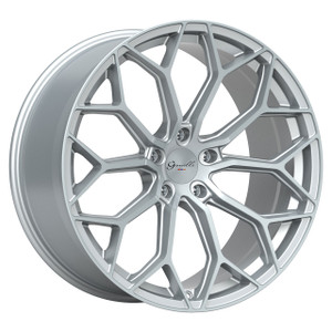 Gianelle Monte Carlo Wheels Rims 24x10 Blank Custom Drilled Silver Machined Face 10mm | GA-2410Z10GAMOCMS