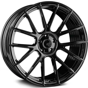 Ag Luxury Vanquish Wheels Rims 24x10 5x130 Gloss Black 20mm | VANQ-GB530241020