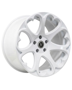 Heritage Kokoro Wheels Rims 18x8.5 5x100 White 35mm | KOKOROM5100188535WHT