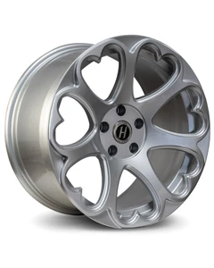 Heritage Kokoro Wheels Rims 17x8 5x114.3 Silver 25mm | KOKOROM511417825SIL