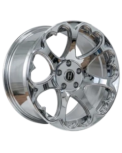 Heritage Kokoro Wheels Rims 18x8.5 5x114.3 Chrome 35mm | KOKOROM5114188535CHR