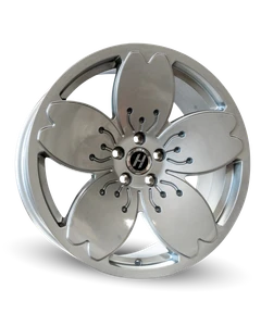 Heritage Sakura Wheels Rims 18x8.5 5x100 Silver 35mm | SAKURAM5100188535SIL