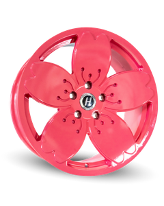 Heritage Sakura Wheels Rims 18x9.5 5x100 Pink 22mm | SAKURAM5100189522PNK