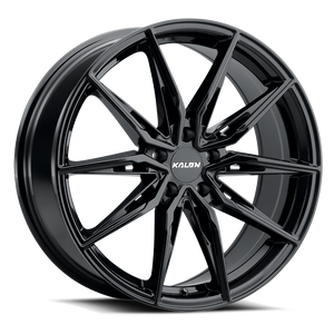 Kalon Cypher 102 Wheels Rims 17x8 5x110 Gloss Black 35mm | 102A-1780D35