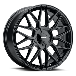Kalon Blitz 203 Wheels Rims 17x7.5 5x110 5x114.3 Gloss Black 42mm | 203A-1775DF42