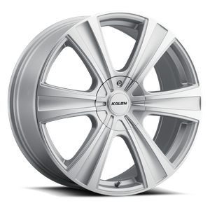 Kalon Torch 205 Wheels Rims 20x8.5 5x127 Satin Silver Machined 38mm | 205B1B-2085J38