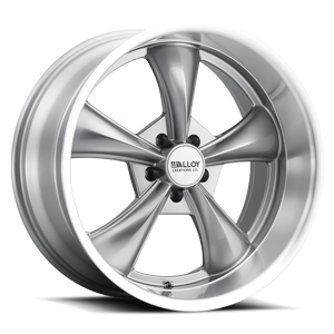 Alloy Creations Ac505 Wheels Rims 18x9.5 5x114.3 Gray Machined Lip 6mm | 505LA-1895F6