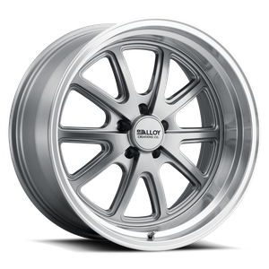 Alloy Creations Ac515 Wheels Rims 18x9.5 5x127 Gray Machined Lip 6mm | 515LA-1895J6