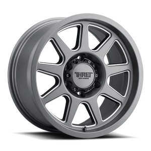 Thret Offroad Flood 705 Wheels Rims 20x9 6x135 Satin Gray Milled 0mm | 705ND-2090T0