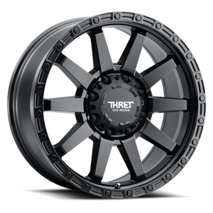 Thret Offroad Freeze 706 Wheels Rims 17x9 6x139.7 Satin Black 18mm | 706G-1790U18