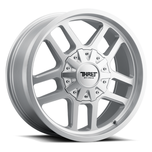 Thret Offroad Radar 809 Wheels Rims 17x8.5 5x114.3 5x127 Satin Silver -6mm | 809B1-1785FJ-6
