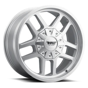 Thret Offroad Radar 809 Wheels Rims 18x9 8x165.1 Satin Silver 18mm | 809B1-1890V18