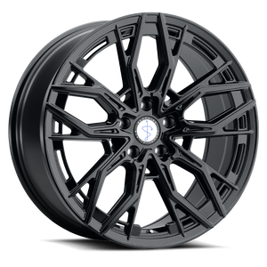 Sapphire Luxury Alloys Sx07 Wheels Rims 20x9 5x114.3 Gloss Black 35mm | SX07A-2090F35