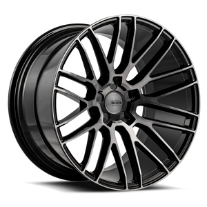Savini BM13 Wheels Rims 20x10 Blank Custom Drilled Black W/ Double Dark Tint 15mm | BM13-20100000D1557