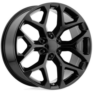 American Replica ARW01 Wheels Rims 24x10 6x139.7 Gloss Black 24mm | ARW01-241069GB24