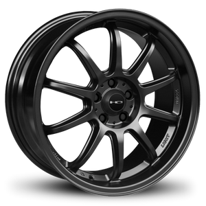 HD Clutch Wheels Rims 16x7 5x112 5x114.3 Satin Black 40mm | CL16702340SB