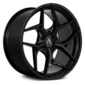 Azad AZFF01 Wheels Rims 22x9 Blank Custom Drilled Black 35mm | AZFF01229BLANK+35BLACK