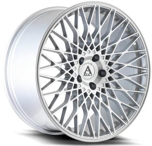 Azad AZFF04 Wheels Rims 20x9 5x115 Brushed Silver 20mm | AZFF042095115+20BR/S