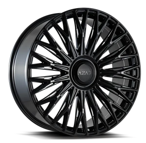 Azad AZV03 Wheels Rims 22x10.5 5x112 5x120 Gloss Black 35mm | AZV03221055112/120+35GLOSSBLAC