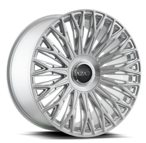 Azad AZV03 Wheels Rims 22x10.5 5x127 5x130 Brushed Silver 42mm | AZV03221055127/130+42BR/S
