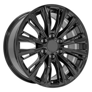 OE CA93 Wheels Rims 20x9 6x139.7 Gloss Black 28mm | CA93-20090-6550-28B