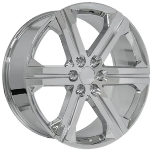 OE CV60 Wheels Rims 24x10 6x139.7 Chrome 30mm | CV60-24100-6550-30C
