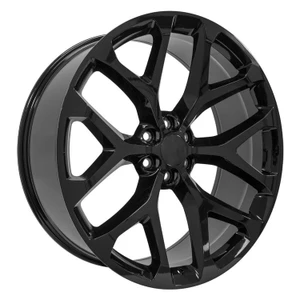 OE CV98B Wheels Rims 26x10 6x139.7 Gloss Black 24mm | CV98B-26100-6550-24B