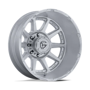 Fuel Dually D912 Circuit Dually Wheels Rims 20x8.25 8x210 Gloss Silver w/ Machined Face -221mm | D91220829335