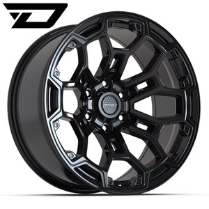 Defiant DF03B Wheels Rims 17x9 5x127 Gloss Black 12mm | DF03B-17090-5127-12B