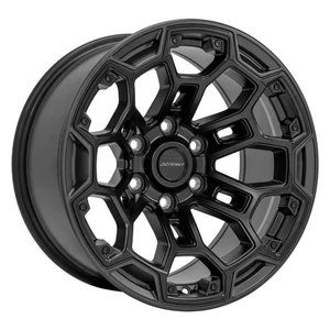 Defiant DF03B Wheels Rims 17x9 5x127 Matte Black w/ Matte Charcoal Barrel 12mm | DF03B-17090-5127-12B1G1